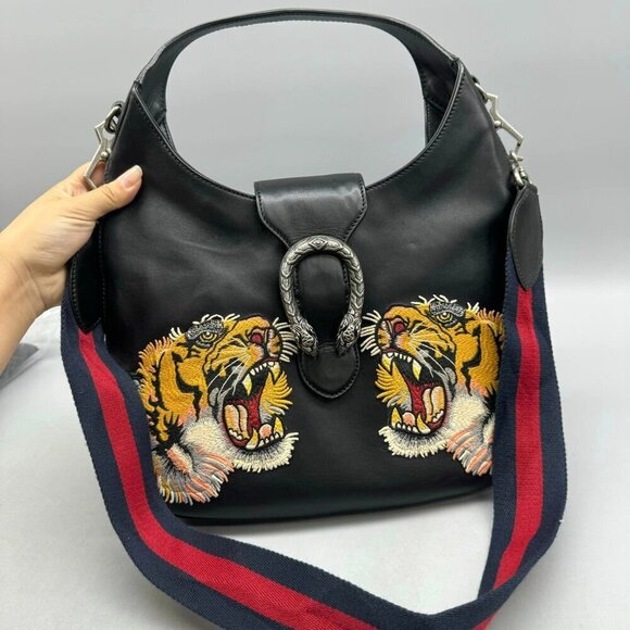 100% Authentic GUCCI Soho Leather Shoulder Bag 644-081924 - Picture 1 of 16